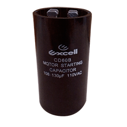 Capacitor de arranque 108-130 MFD 110V