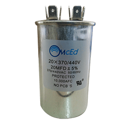 Capacitor de marcha 20 mfd 440v