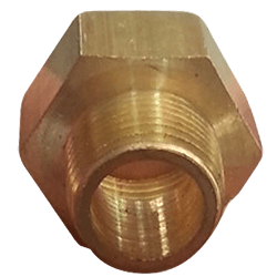 [11540009] Conector roscable 1/2 pulg macho npt 3/8 pulg hembra npt