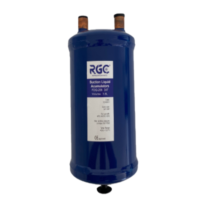 Acumulador de succion 1-3/8 pulg ODF vertical FDQ-209 RGC