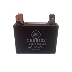 Capacitor de marcha  1.5 MFD 450V A/A