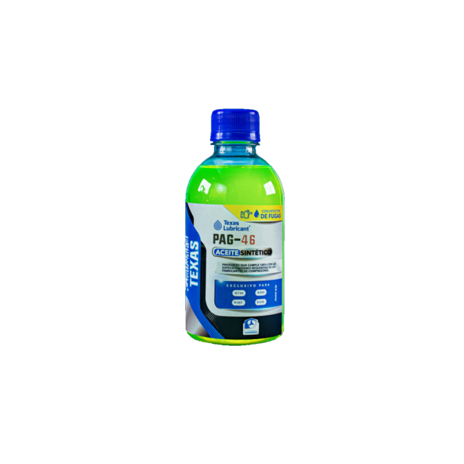 Oil polyol ester 8oz UV R-134a PAG-46 TEXAS