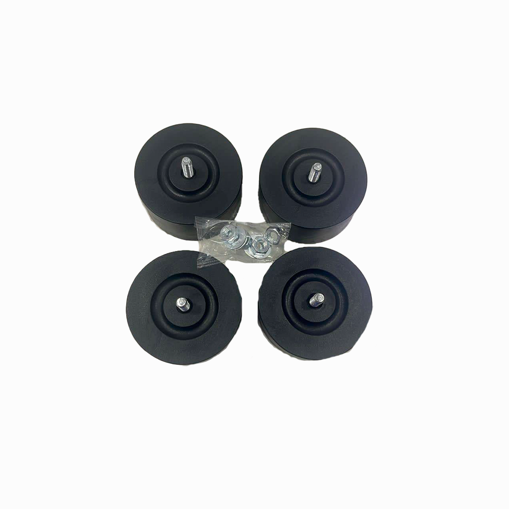 Rubber kit antivibration mountings 4 pcs A/C RGC