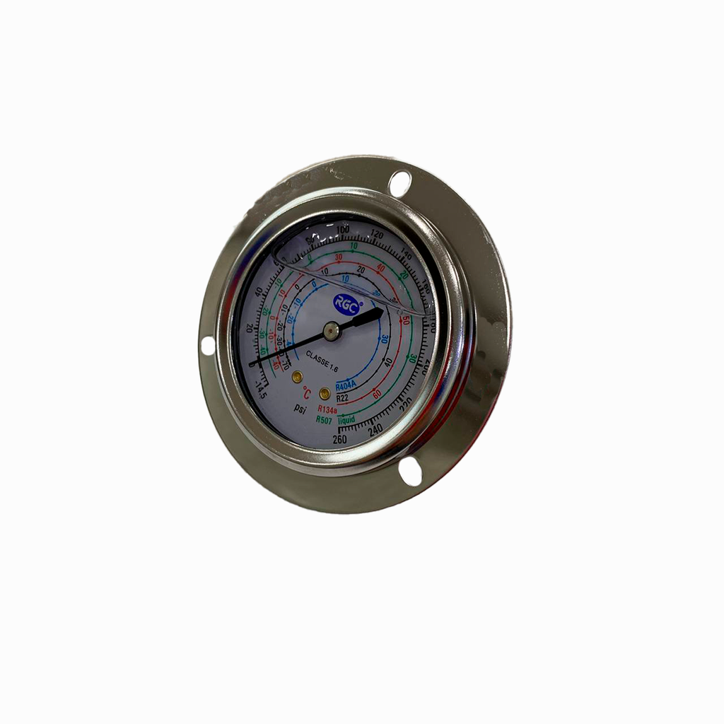 Low refrigeration gauge R-134a R-404A R-22 glycerin RGC