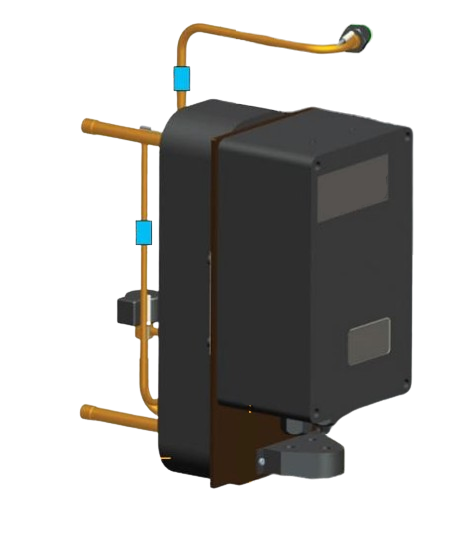 Sistema economizer para XECOM XFV100B-D1 (Controlador + Intercambiador de placas + Valvula DPF)