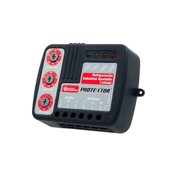 Protector electronico A/A trabajo pesado 110V ajustable par-110 protektor