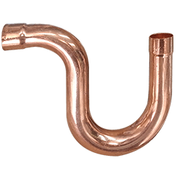 Copper P-Trap 1-3/8 in