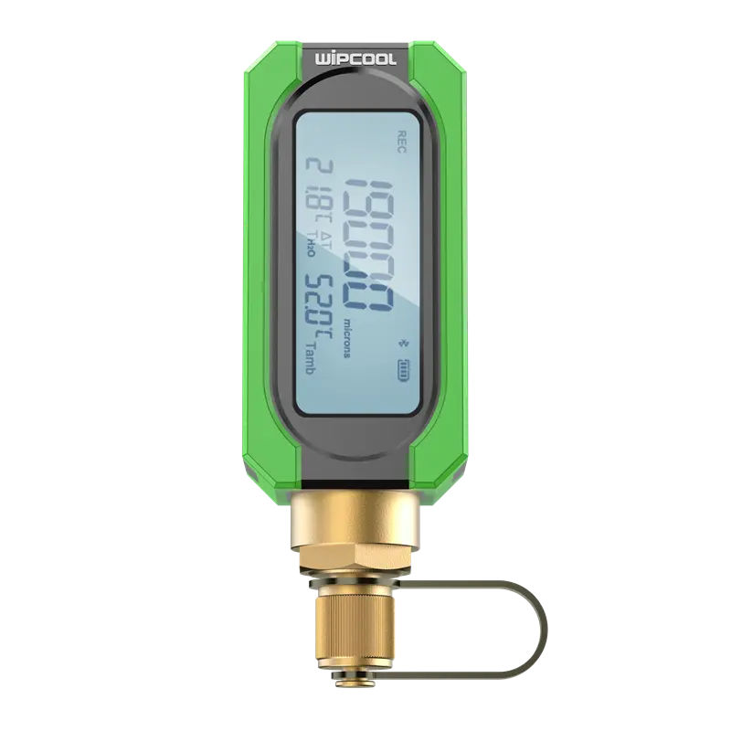 Digital vacuum gauge 1/4 in SAE rechargeable WIPCOOL