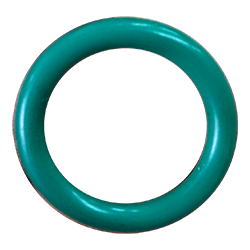 Oring de goma verde sobre medida 10 mm 1/2 pulg