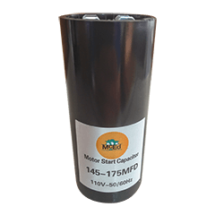 Capacitor de arranque 145-175  MFD 110V