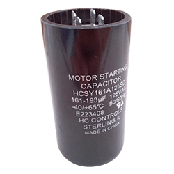 Capacitor de arranque 161-193  MFD 110V