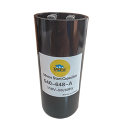 Capacitor de arranque 540-648 MFD 110V