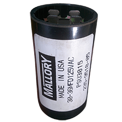 Capacitor de arranque 30-36 MFD 110V