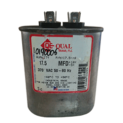 Capacitor de marcha 17.5 MFD 370V