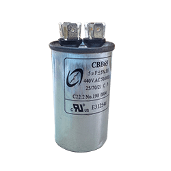 Capacitor de marcha  5 MFD  440V