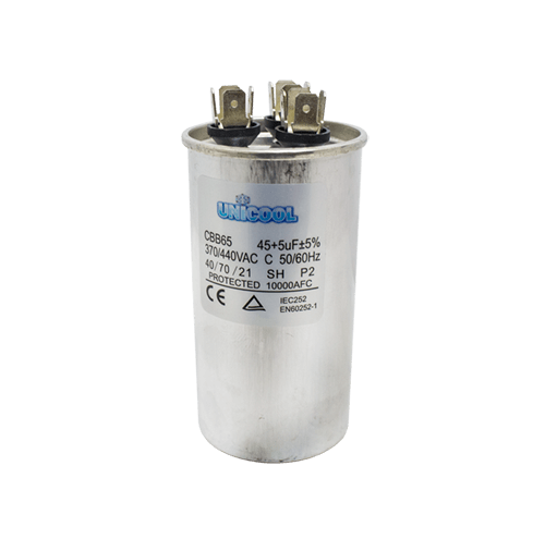 Capacitor de marcha 45+5 MFD 440V