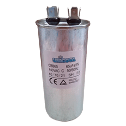 Capacitor de marcha 65 MFD 440V