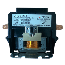 Contactor 2 polos 220v 40 amp