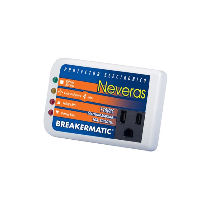 Protector electronico domestico nevera 110V PME-110 BREAKERMATIC