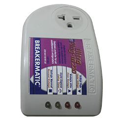 Protector electronico A/A 220V PIN-220d 42.000 BTU BREAKERMATIC plug-in