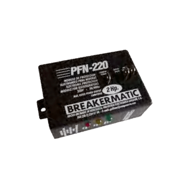 Protector electronico refrigeracion 110v 220v rlc220-300 30 amp 2 hp breakermatic relay control