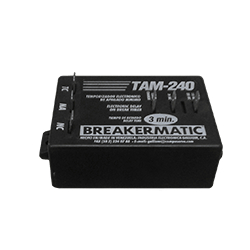 Protector electronico temporizador 220v tam-240 breakermatic