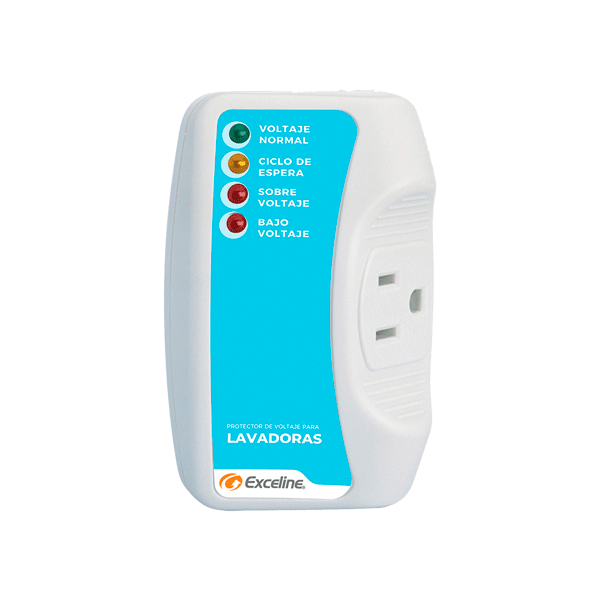 Protector electronico domestico 110V gsm-lv120 lavadora exceline con supresor de picos