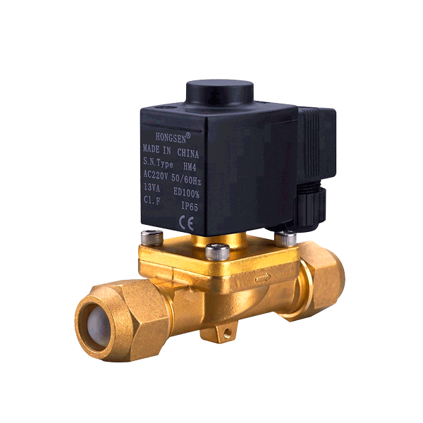 Solenoid valve 3/8 in SAE with coil 220V HV8M3 HONGSEN