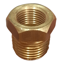 Bushing roscable 1/2 pulg npt 3/8 pulg npt