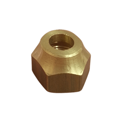 Reinforced nut flare 3/8 in