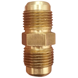 Union roscable de bronce 1/2 pulg flare - 1/2 pulg flare