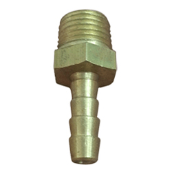 Union roscable de bronce 1/4 pulg manguera - 1/4 pulg macho npt