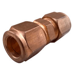 Union roscable de bronce 3/8 pulg garbanzo - 3/8 pulg garbanzo