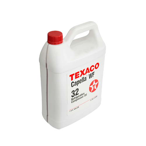 Aceite mineral galon R-22 texaco capella wf 32 usa original