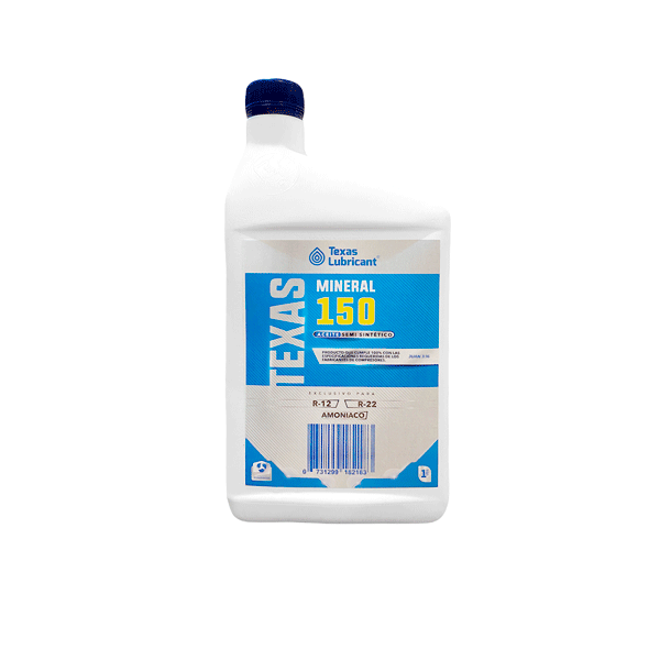 Aceite mineral ISO32 SUS150 1 lts R-22 15 x caja TEXAS