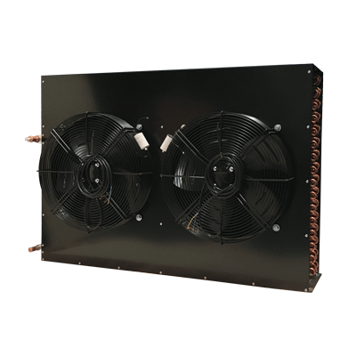 Condenser 39kW 133.415 BTU 2 axial fan 20 in 220V PH1 RGC INH-39/110