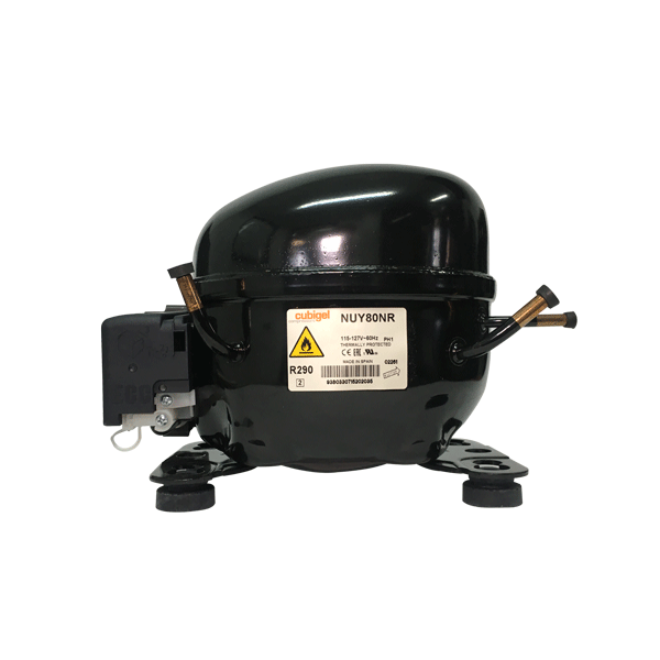 Compressor 1.663 BTU/h R-290 115V LMBP CUBIGEL España NUY80NRa