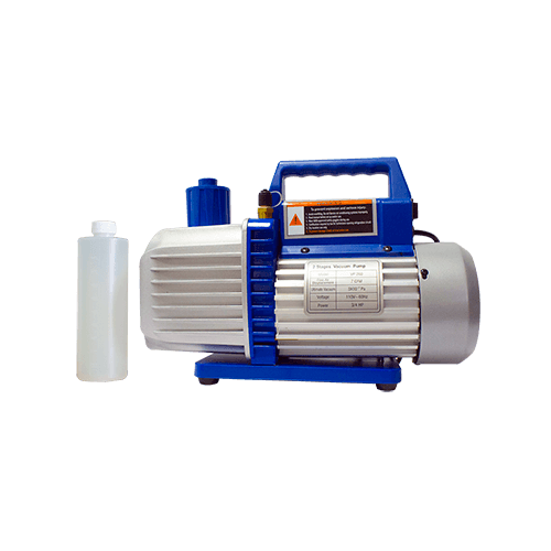 Bomba vacio 3/4 HP 7cfm 110V 2 etapas vp260 RGC con adaptador