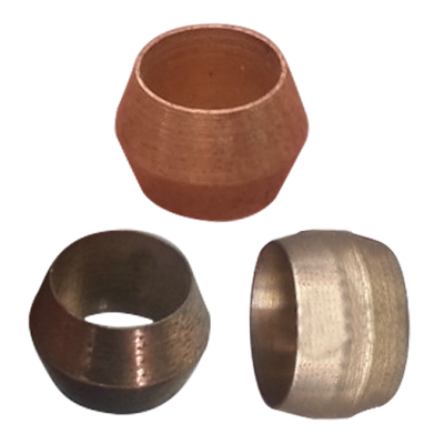 Tuberias / Copper and Brass fittings / Anillo de Compresion