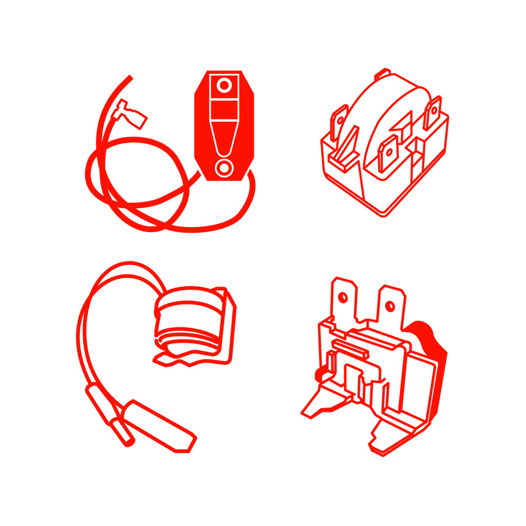 Partes electricas de refrigeracion