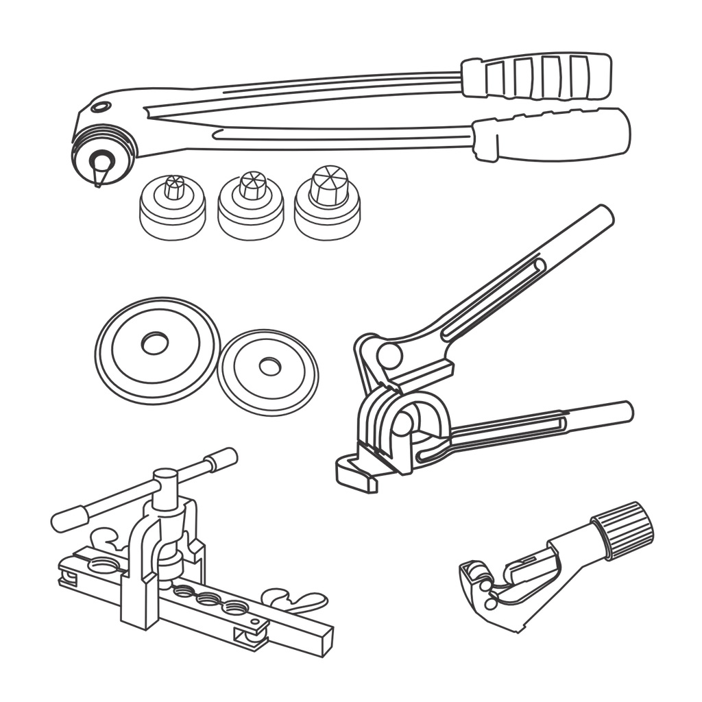 Herramientas de refrigeración  / Herramientas de preparacion de tuberia 
