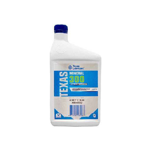 [12100086] Aceite mineral ISO68 SUS300 1 lts R-22 15 x caja TEXAS