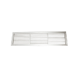 [21540100] Rejilla de suministro metalica 44 x 10 pulg simple deflexion horizontal sin control