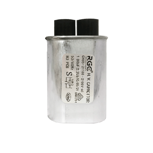 [10120007] Capacitor de marcha 1 uf 2100VAC microondas RGC