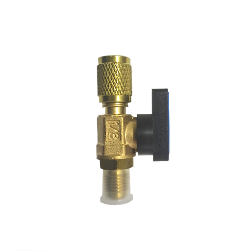 [19470070] Straight valve 1/4 SAE for refrigeration hose RGC