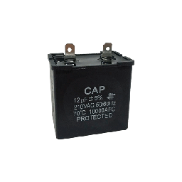 [10170010] Capacitor de marcha 12 MFD 250V RGC para kit de arranque nevera