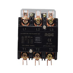 [10230018] 3 poles 30 AMP contactors 120V coil 60hz RGC