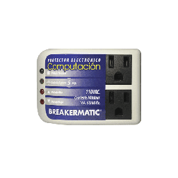 [10281009] Protector electronico domestico computador 110V PCO110-000est BREAKERMATIC